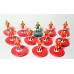 Subbuteo Andrew Table Soccer Melchester Rovers on classic Hasbro bases